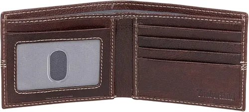 Vista 3 de Timberland Cartera Sportz Quad de cuero para hombre