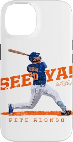Vista 4 de Funda para iPhone 16 See Ya! Pete Alonso New York MLBPA