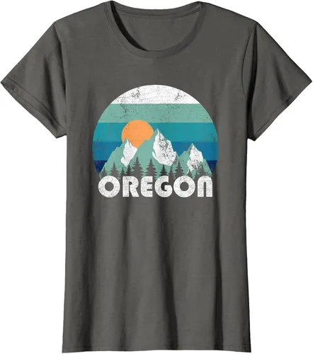 Vista 61 de Oregon State Retro Vintage Camiseta