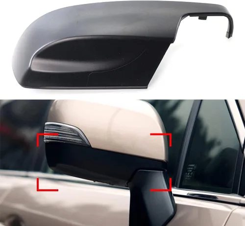 Vista 8 de FSFY - Cubierta inferior del espejo con clip lateral izquierdo para Subaru Crosstrek 2013-2014