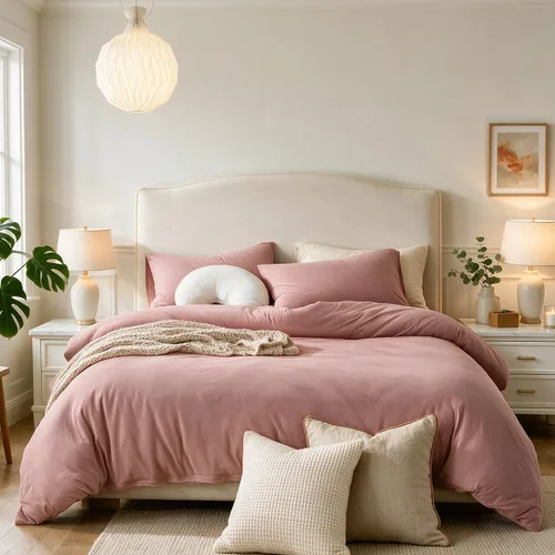 Vista 34 de CLOTHKNOW juego de edredón blanco de tamaño queen con volantes, ropa de cama de estilo granja, juegos de edredón shabby chic para todas las Volantes