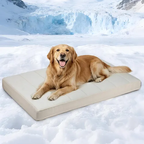 Vista 59 de Tapete refrescante para perros pequeños, almohadilla ortopédica de espuma viscoelástica de 24 x 18 pulgadas para verano, QMAX>0.5, almohadilla