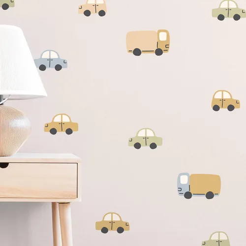 Vista 17 de Teddylabels - Mariposas azules - Pegatinas de pared fáciles de aplicar y extraíbles: transforma el dormitorio de tus niños pequeños con una