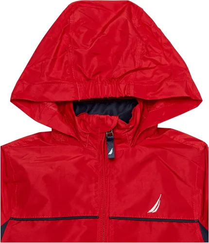 Vista 7 de Nautica Boys' Lightweight Anchor Jacket with Stowable Hood