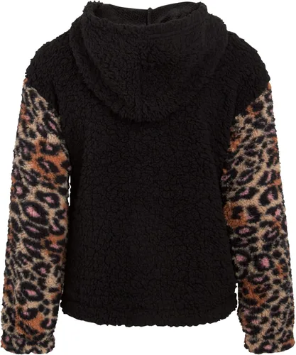 Vista 6 de bebe Sudadera para niñas Sudadera con capucha de forro polar Sherpa 7-16