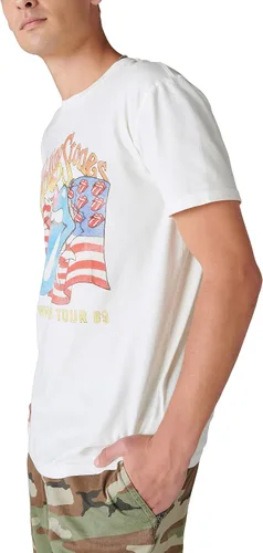 Vista 3 de Lucky Brand Camiseta Rolling Stones Steel Wheels para hombre
