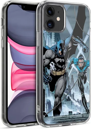 Vista 120 de Head Case Designs Funda de gel Hush con licencia oficial de Batman DC Comics #608 (protección de grado militar) compatible con Apple iPhone 7