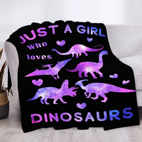 Vista 21 de Manta del alfabeto de dinosaurio, manta de dinosaurio para niños y niñas, franela suave y acogedora, ligera y cálida, 30 x 40 pulgadas para bebés