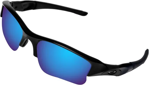 Vista 2 de BroLizard - Lente polarizada para gafas de sol Oakley Flak Jacket XLJ, azul