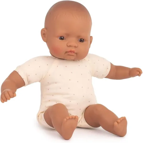 Vista 3 de Miniland Muñeca 12 5/8'' Cuerpo Suave Hispano (Caja) - Hecho en España