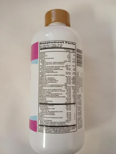 Vista 6 de Buried Treasure Prenatal Plus DHA Complete, 16 onzas, hierro DHA Omega3 natural