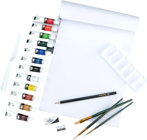 Vista 2 de Royal & Langnickel Essentials - Juego de 21 cajas de pintura al óleo