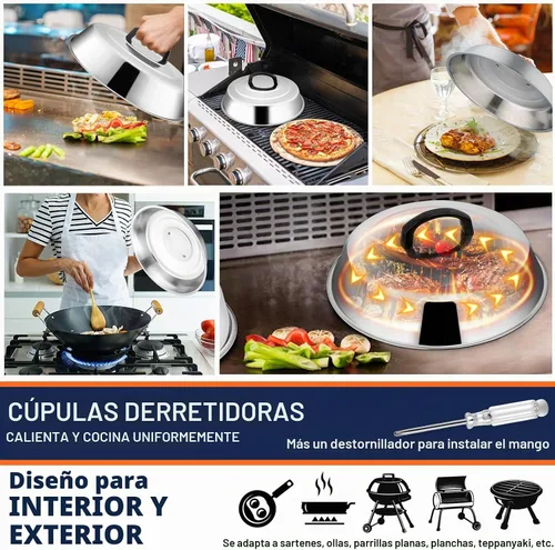 Vista 3 de Kit de Accesorios para Plancha, Joyfair 18 Piezas de Accesorios para Plancha de Superficie Plana para Blackstone, Juego de Herramientas de Plancha