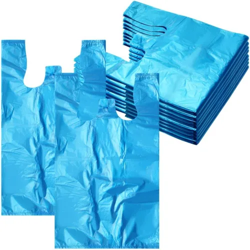 Vista 14 de ROYALNA - 200 bolsas de plástico reutilizables y desechables para restaurantes, tiendas de conveniencia, alimentos, supermercados