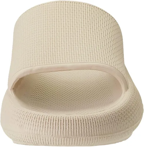 Vista 4 de Joomra - Sandalias acolchadas tipo pantuflas para mujeres y hombres, antideslizantes, de secado rápido, sandalias para baño, con suela gruesa