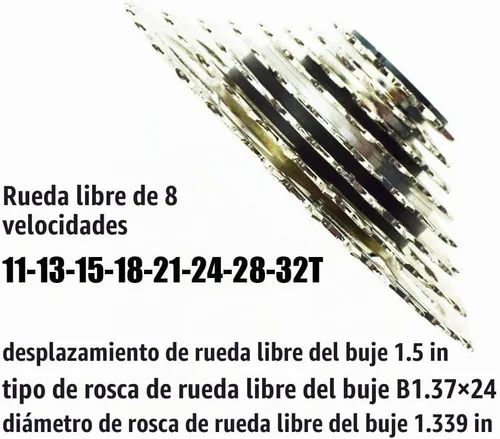 Vista 2 de DRIFT MANIAC Rueda libre de 8 velocidades 11-32T Época Ebike