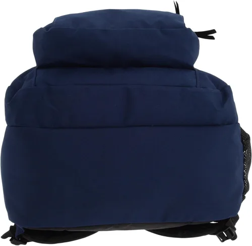 Vista 2 de JanSport Classics Series mochila azul grande para estudiante.