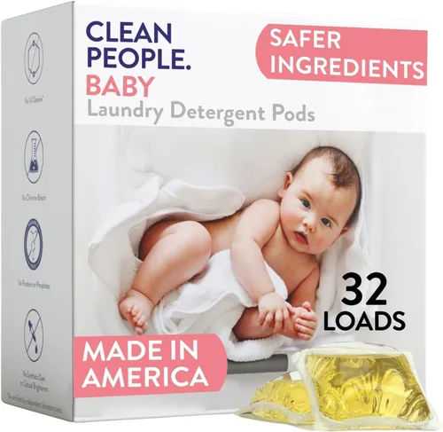 Vista 12 de The Clean People Cápsulas de detergente para ropa sin fragancia, cápsulas de lavandería hipoalergénicas, ultra concentradas, embalaje reciclable