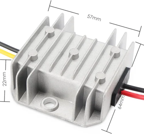 Vista 4 de DROK Convertidor elevador de 5 V a 12 V, CC 5 V-11 V a 12 V Convertidor de impulso Módulo regulador de voltaje 3A 36W Transformador de voltios