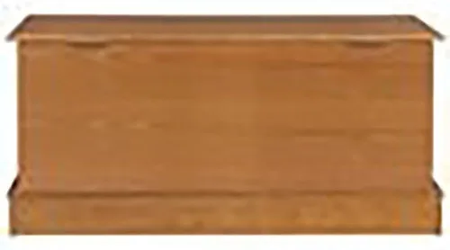 Vista 8 de Bowery Hill Cofre rectangular de madera tradicional de cedro, 40 pulgadas de ancho x 16 pulgadas de profundidad x 18.5 pulgadas de alto, acabado