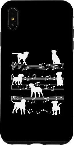 Vista 11 de Musician Dog Playing On Musical Notes Music Lover Piano Case for iPhone 16