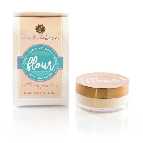 Vista 6 de Beauty Bakerie Polvo fijador de harina para base, maquillaje en polvo de cara suelta, perfecto para pieles grasas, acabado mate de larga duración