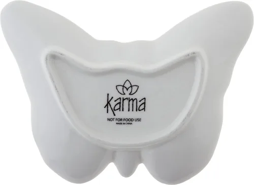 Vista 2 de Karma Gifts Plato de baratija de mariposa, 1 EA