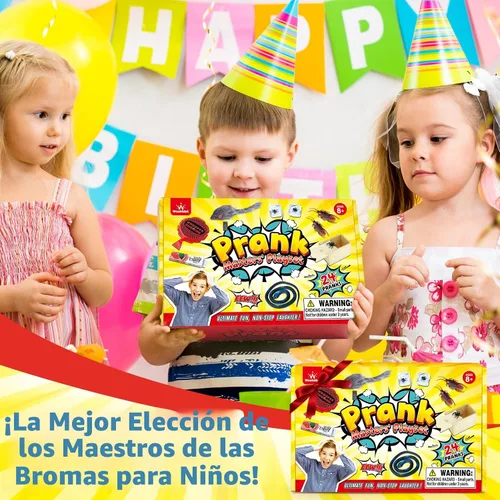 Vista 6 de wookidel Cosas de broma: 35 bromas para niños y adultos, para los inocentes de abril, Halloween, Navidad y cumpleaños
