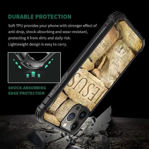 Vista 972 de Funda compatible con iPhone 15, diseño de elefantes africanos, diseño increíble a prueba de golpes, antiarañazos, carcasa trasera de policarbonato