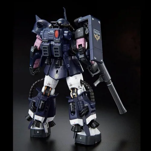 Vista 6 de BANDAI RG 1/144 MS-06R-1A Negro TRI-Stars ZAKU II Principado de Zeon Traje móvil producido en masa (importación de Japón)