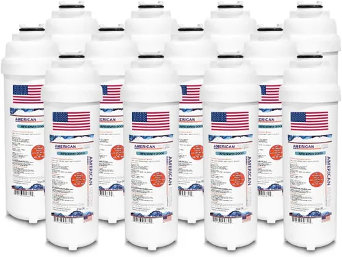 Vista 5 de American Filter Company®, Filtro de agua, Modelo # AFC-EWH-3000, Compatible con Halsey-Taylor(R) Filtros de Fuente de Agua 55897C 55898C 1-Filtro