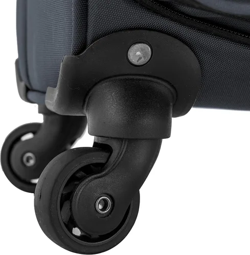 Vista 5 de US Traveler - Equipaje extensible con ruedas giratorias y costado blando Anzio Gris oscuro US08120G