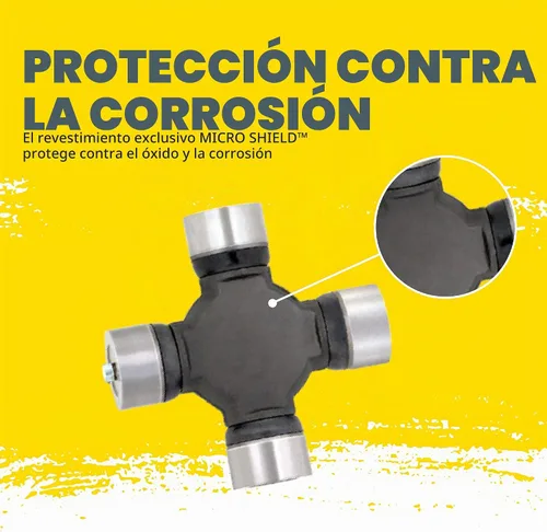 Vista 4 de MOOG 371 Junta Universal de Súper Resistencia Sin Grasa para Jeep Wrangler