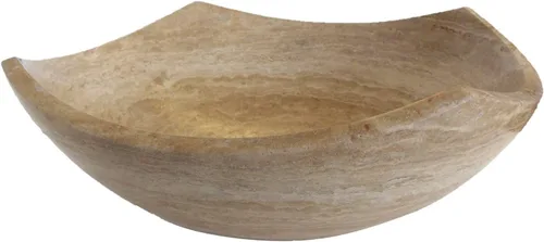 Vista 6 de Eden Bath EB_S027BT-H - Fregadero de recipiente con bordes arqueados, color beige