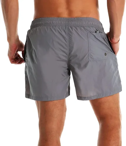 Vista 3 de YnimioAOX Traje de baño para hombre, de secado rápido, pantalones cortos de playa