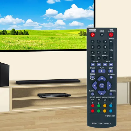 Vista 5 de AKB73615801 Reemplazo de control remoto para LG Blu-Ray Disc DVD Player BD220 BD630 BP125 BP125N BP135W-N BP200 BP220 BP220N BP320 BP320N BP325 N
