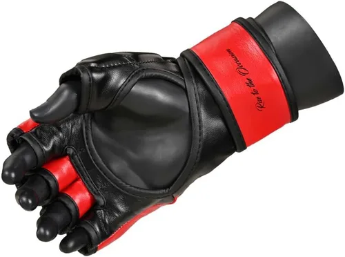 Vista 9 de Crown - Guantes de artes marciales para hombres y mujeres, guantes de boxeo para artes marciales, guantes de lucha y kickboxing UFC Grappling