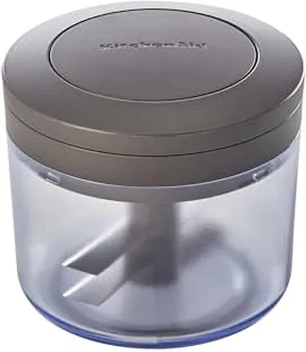 Vista 8 de KitchenAid Picador manual de alimentos, 3.8 tazas, negro