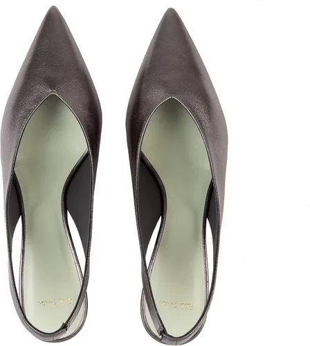 Vista 5 de Paul Smith Zapato Ps Mujer Enid Black Nickel Pump, Negro níquel