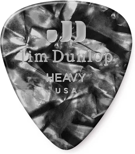 Vista 16 de Celuloide púas de guitarra Dunlop Classic, 12 unidades, Shell Caparazón