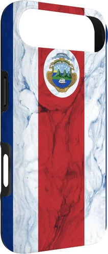 Vista 74 de Bandera de Costa Rica y fondo elegante - Funda del orgullo costarricense para iPhone 17