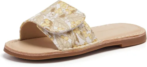 Vista 45 de THEE BRON Lindas pantuflas para niñas, sandalias elegantes para niños pequeños y niños
