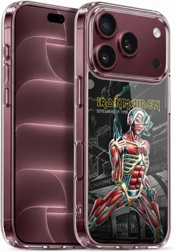 Vista 156 de Head Case Designs Funda de gel suave con licencia oficial de Iron Maiden Brave New World, compatible con Apple iPhone 7 Plus/iPhone 8 Plus Nuevo