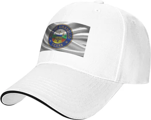 Vista 12 de Amarillo Texas Seal Baseball Cap for Men Women Hats Adjustable Outdoor Trucker Hat