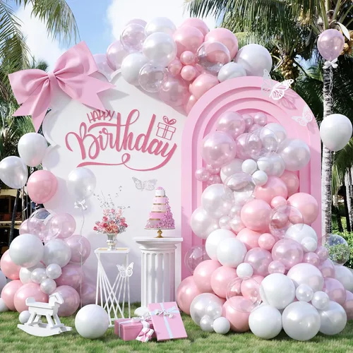Vista 23 de Kit de arco de globos de graduación azul y dorado 2026, decoraciones de graduación 2026, globos dorados del número 2026 con explosión de estrella