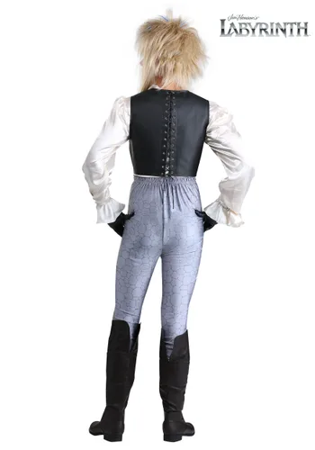 Vista 2 de Disfraz de Jareth de Laberinto para adulto Multicolor