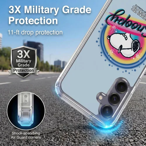 Vista 276 de Head Case Designs Officially Licensed Peanuts Beach Surf Snoopy Boardwalk Airbrush Gel Case [Military Grade Protection] Compatible with Google Pixel