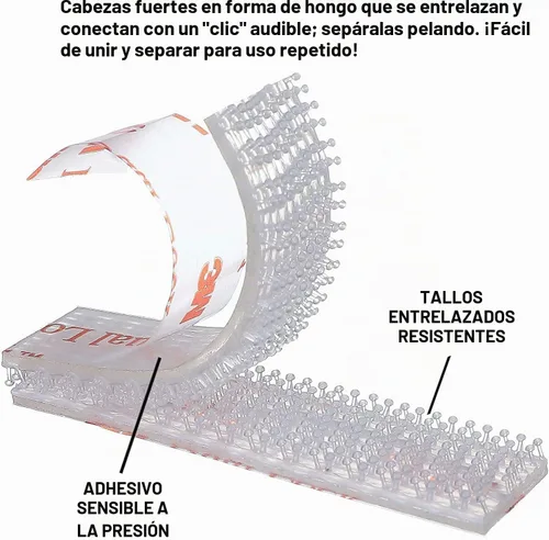 Vista 2 de 3M Tiras adhesivas de doble bloqueo para EZ Pass/I-Pass/SunPass/Fastlane, 4 tiras cada una de 1-1/2 pulgadas, transparentes