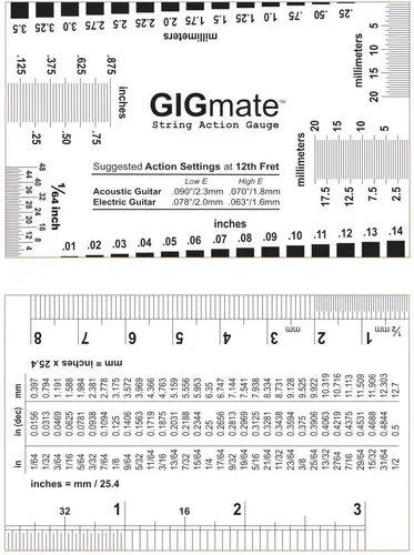 Vista 8 de GIGmate Kit de herramientas para guitarra y organizador de cuerdas - Regalos para guitarra