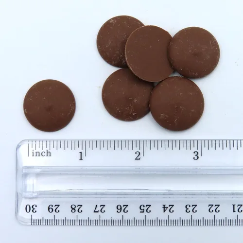 Vista 6 de MERCKENS Obleas para Recubrimiento, Chocolate con Leche para Derretir, Cocoa Lite, Paquete de 5 Libras